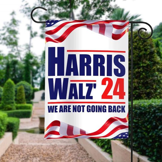 Discover Harris Walz 2024 Garden Flag, Kamala Harris for President Fla