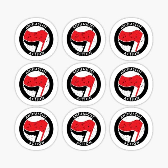 Discover Antifascist Action Sticker Pack