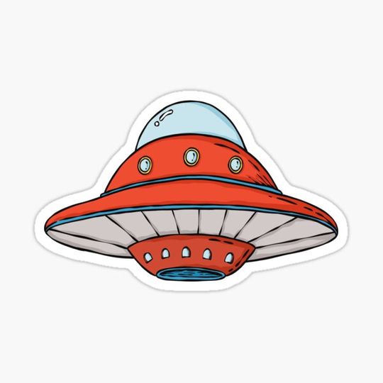 Discover Red Alien Ship