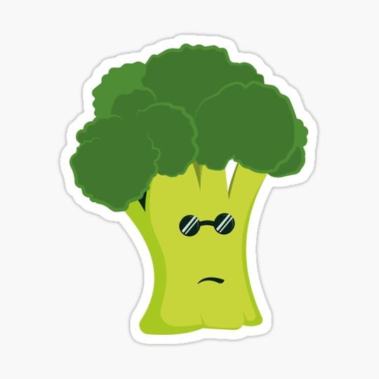 Discover Cool Broccoli Illustration