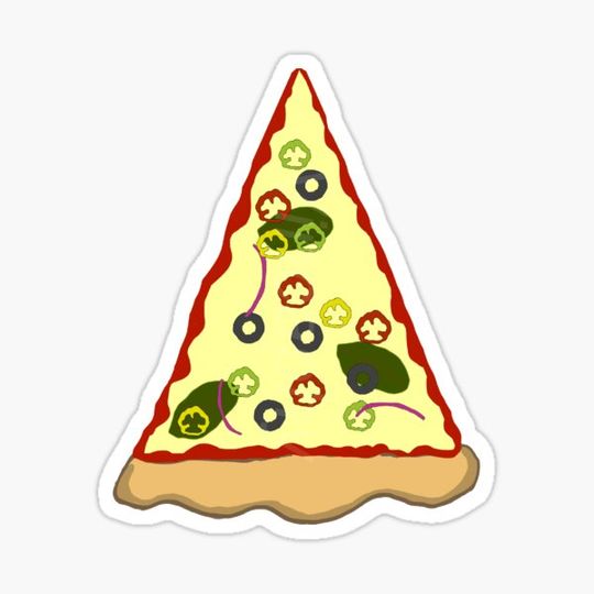 Discover Veggie pizza slice