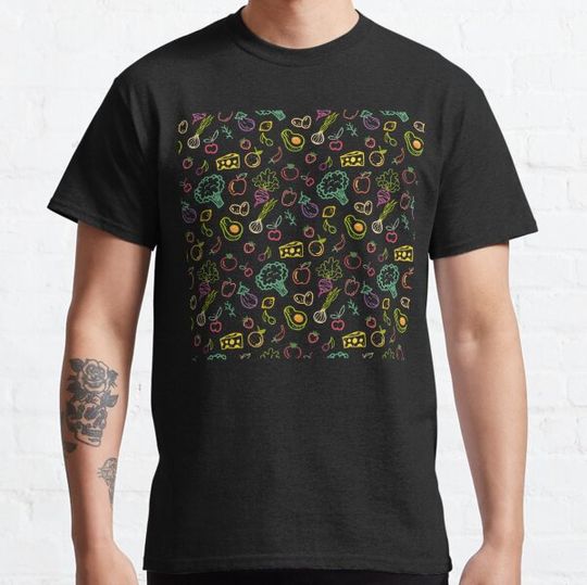 Discover Vegetables and Fruits Pattern
