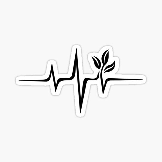 Discover Heartbeat, Pulse Green, Vegan, Frequency, Wave, Earth, Planet