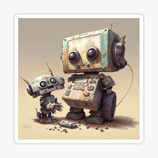 Discover Oldschool play robot