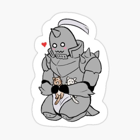 Discover Alphonse Elric with cats