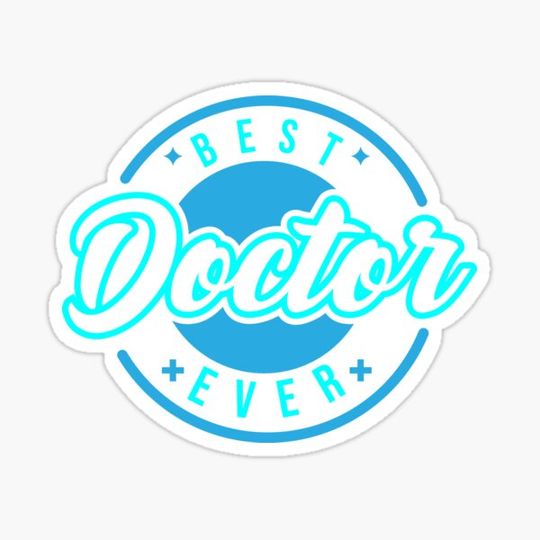 Discover Gift print The best doctor for doctors