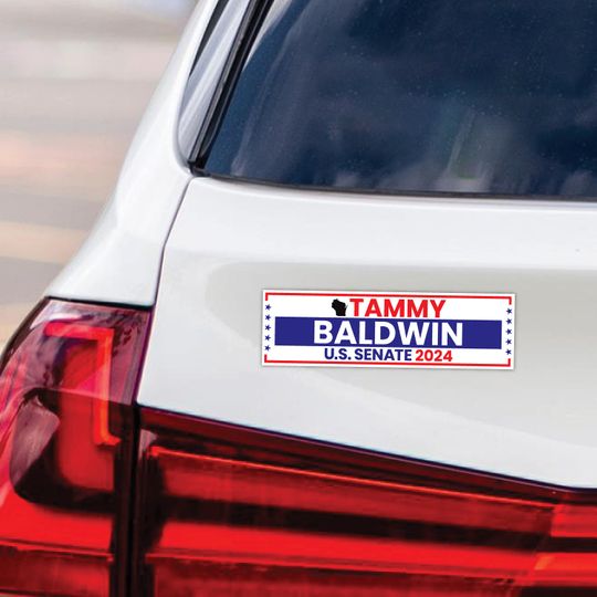 Discover Tammy Baldwin for U.S. Senate Car Magnet - Vote Tammy Baldwin Vehicle Magnet