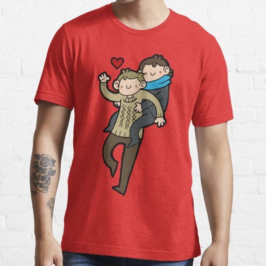 Discover Sherlock & John- Piggyback