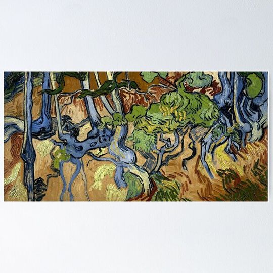 Discover Tree Roots, 1890, Vincent van Gogh
