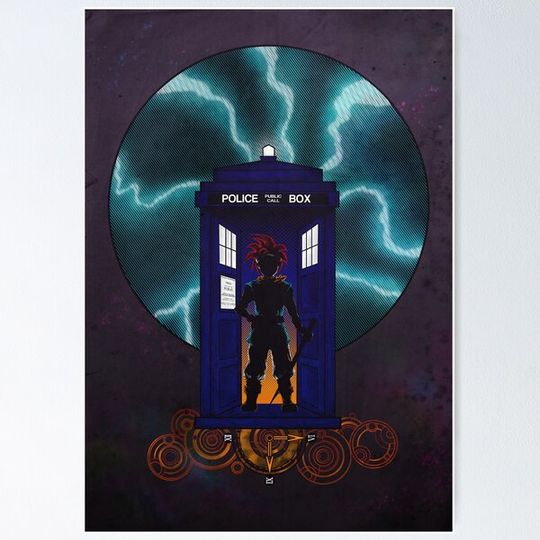 Discover Chrono Who, Poster & Samsung Cases