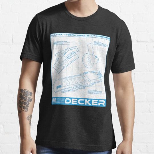 Discover Shadowrun - Decker Shirt (Version 1)