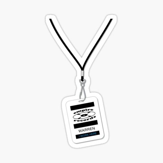 Discover I Work Here nametag
