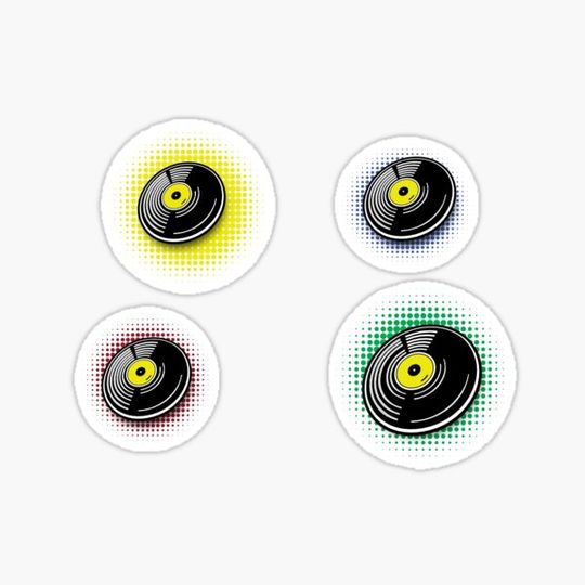 Discover Vinyl Record With A Yellow Label