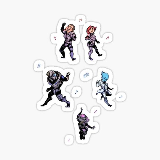 Discover Mass Effect Dance Party