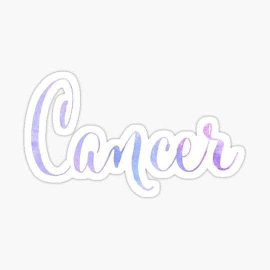 Discover Cancer Watercolor
