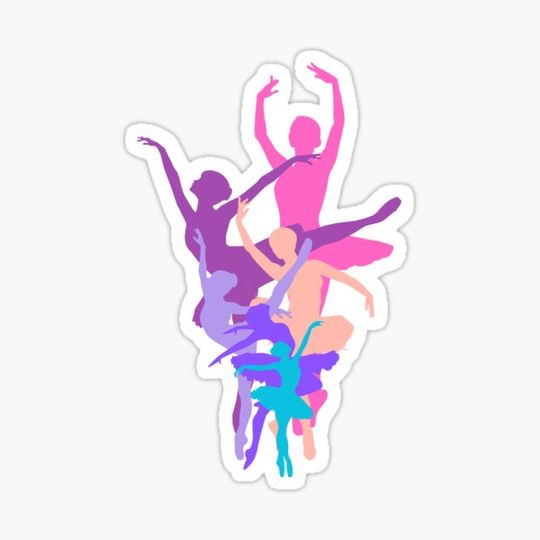 Discover Ballet Dancers / Dance Print