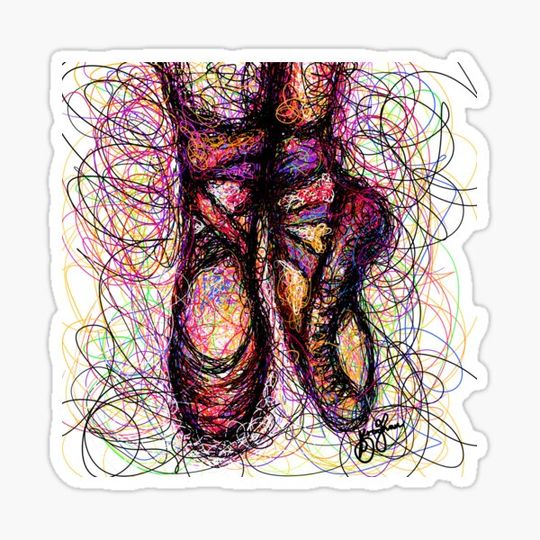 Discover Abstract ballerina shoes