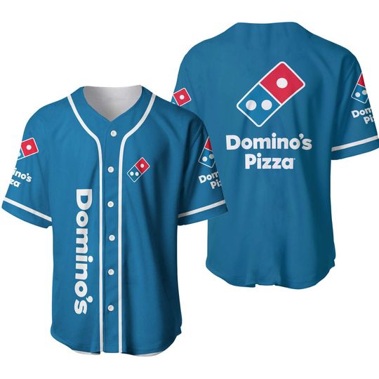 Discover Domino's Pizza Baseball Jersey Shirt, Domino's Pizza Shirt, Fast Food Baseball Jersey