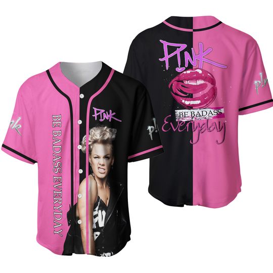 Discover P!nk Pink Summer Carnival 2024 Baseball Jersey, Pink Tour Jersey