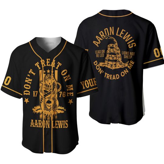 Discover Personalized Aaron Lewis no treading Baseball Jersey