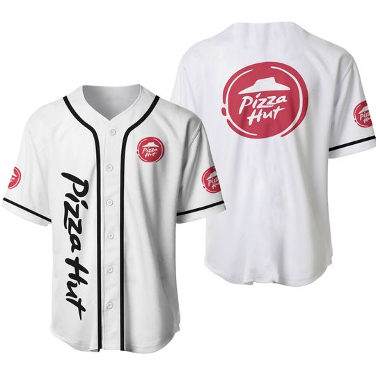 Discover Pizza Hut Baseball Jersey, Pizza Hut Baseball Jersey, Fast Food Lovers, Birthday Gift