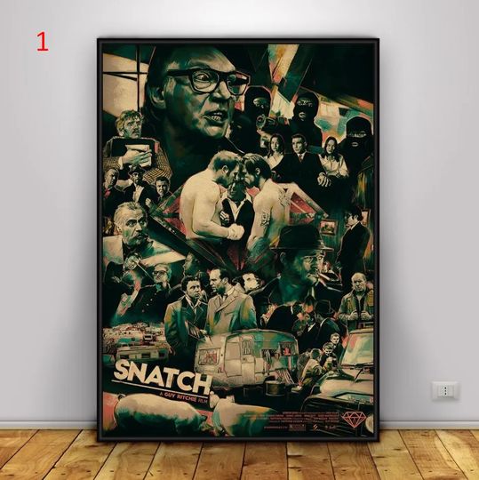 Discover Snatch Movie Poster | Wall Art | Gift Print