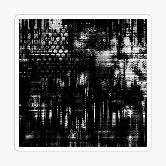 Discover Sometimes it's a mess of blak and white