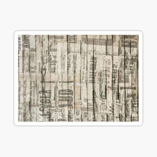 Discover Vintage newspaper texture