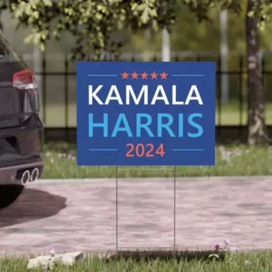 Discover Kamala Harris 2024 For President Kamala 47 Save Our Democracy Yard Sign