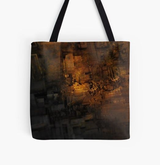 Discover Abstract urban city painting