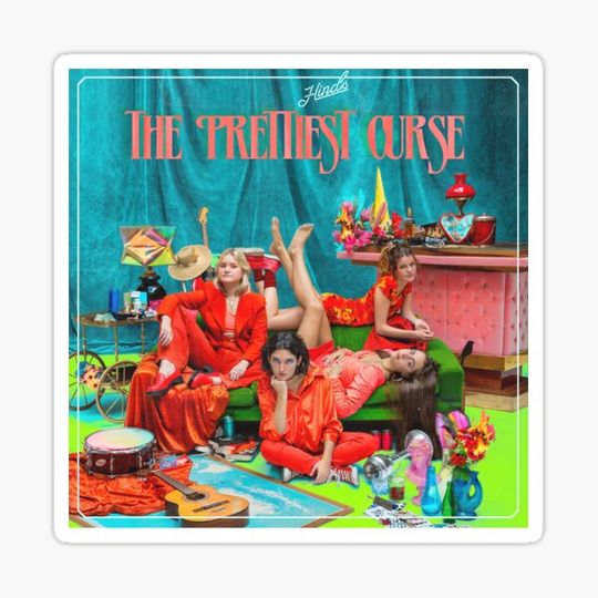 Discover Hinds band sticker