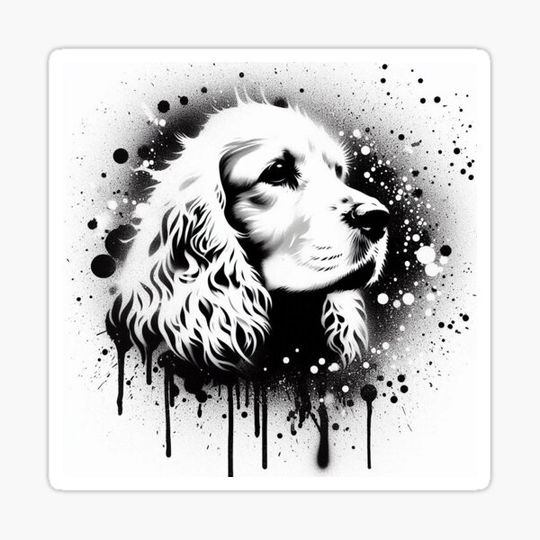 Discover Grunge Cocker Spaniel