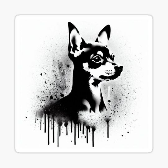 Discover Grunge Miniature Pinscher