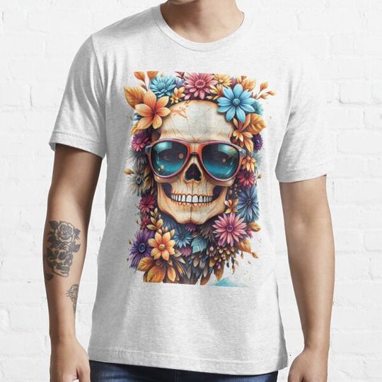 Discover Dead Skull wearing trendy sunglasses