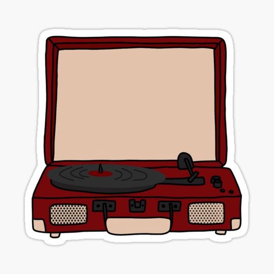 Discover Red Record player