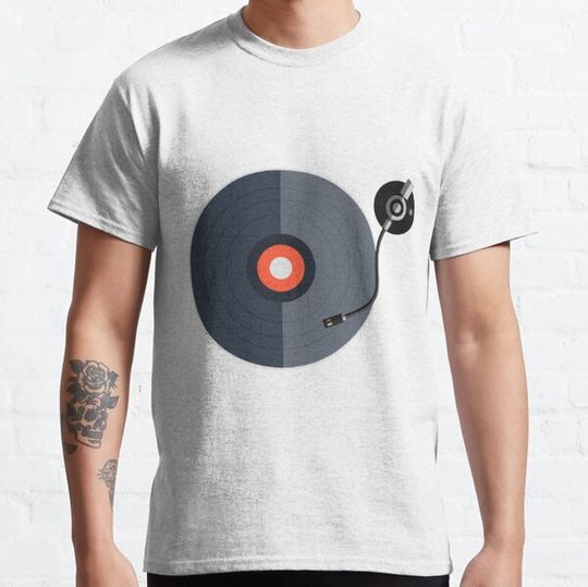 Discover Vinyl record in a cassette player