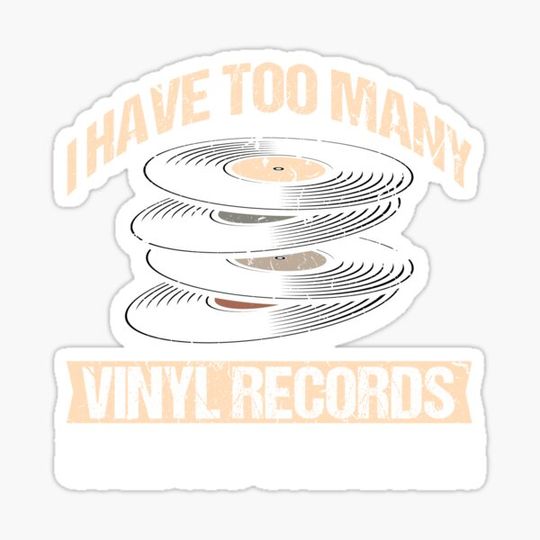 Discover Too Many Vinyl Records Collector Collection Album