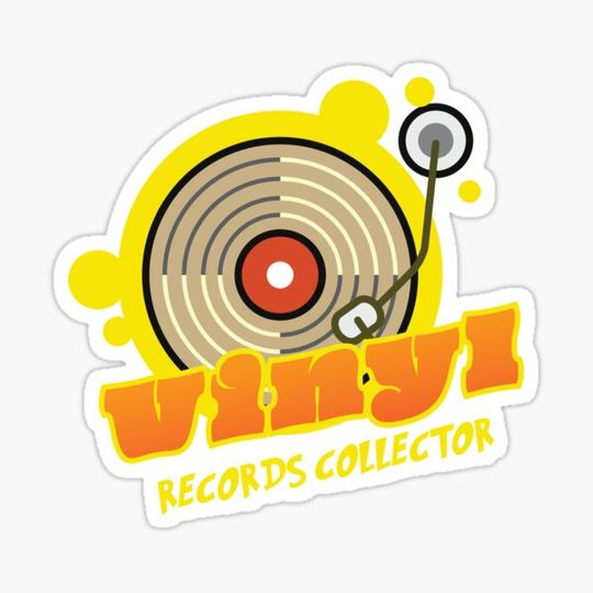 Record Collector and Vintage Vinyl Lover Turntable Music