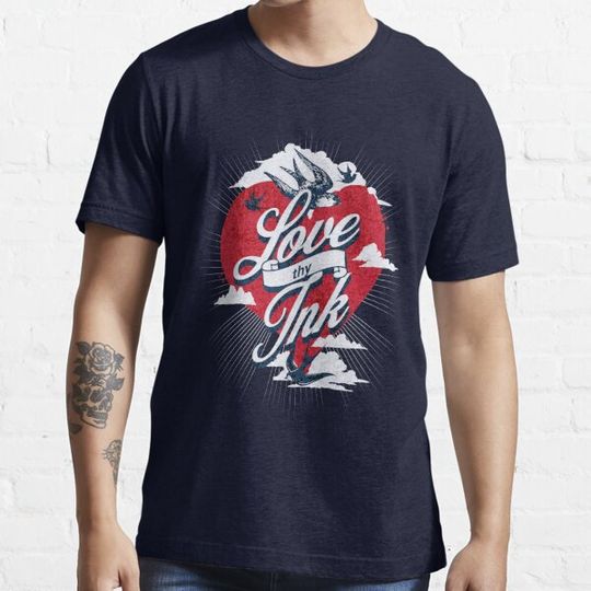 Discover Love Thy Ink Swallow Heart Tattoo Design Artwork
