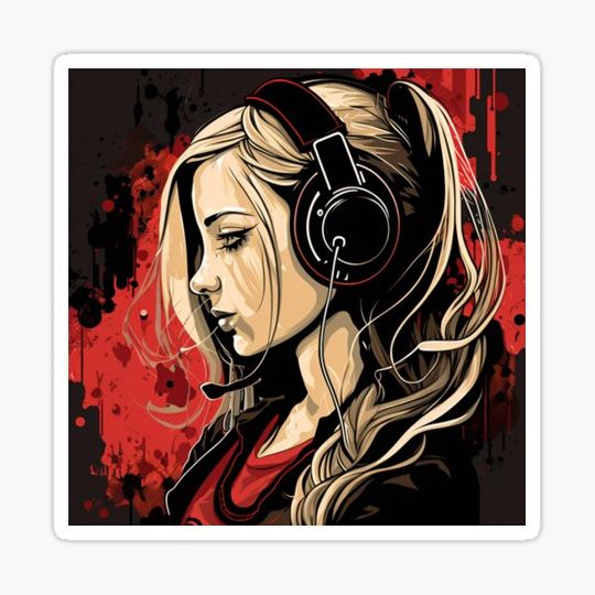 Discover Headphone girl 2