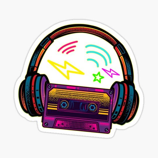 Discover Cassette Tape and Headphone