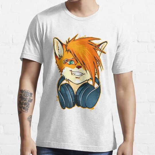 Discover DJ Fox with Headphones Graphic Tee