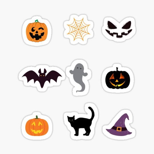 Discover Halloween Sticker Pack