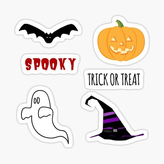 Discover Halloween Sticker Pack