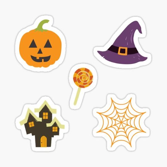 Discover Halloween Sticker Pack