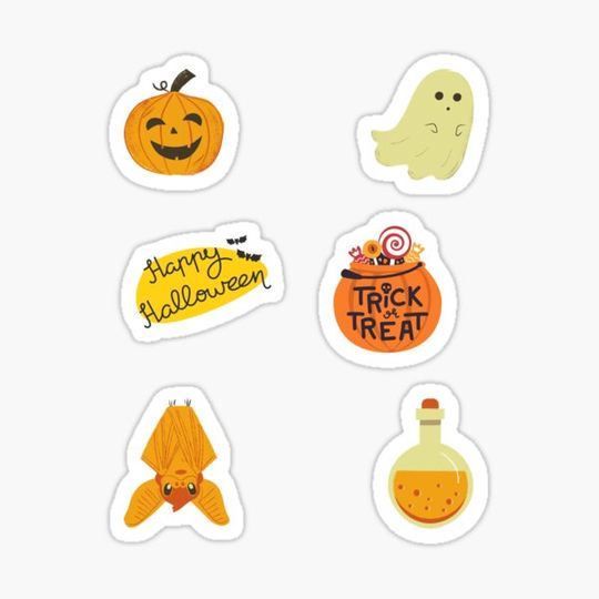 Discover Halloween Sticker Pack