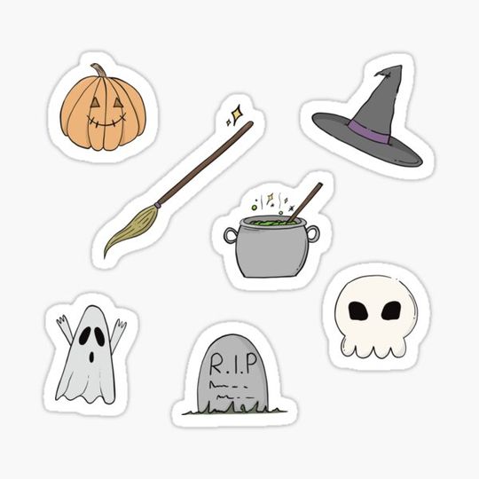 Discover Halloween Sticker Pack