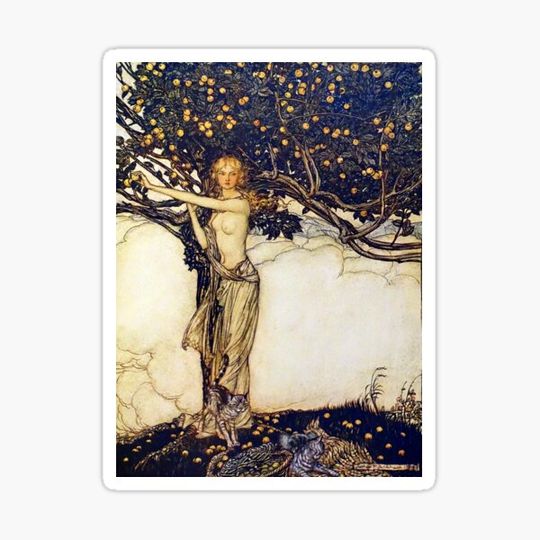 Discover Freia the Fair One - Arthur Rackham