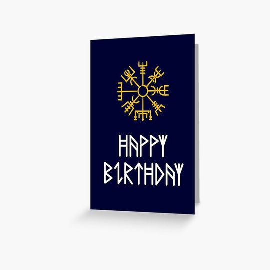 Discover Happy Birthday Viking Runes