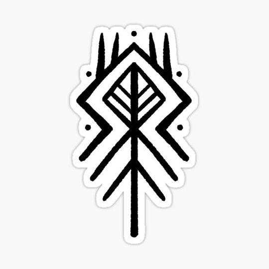 Discover Bindrune of Ancestral Protection (Black)